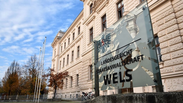 Der Prozess findet am Landesgericht in Wels statt. (Bild: Markus Wenzel)