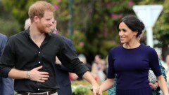 Prinz Harry und Meghan (Bild: AFP or licensors)