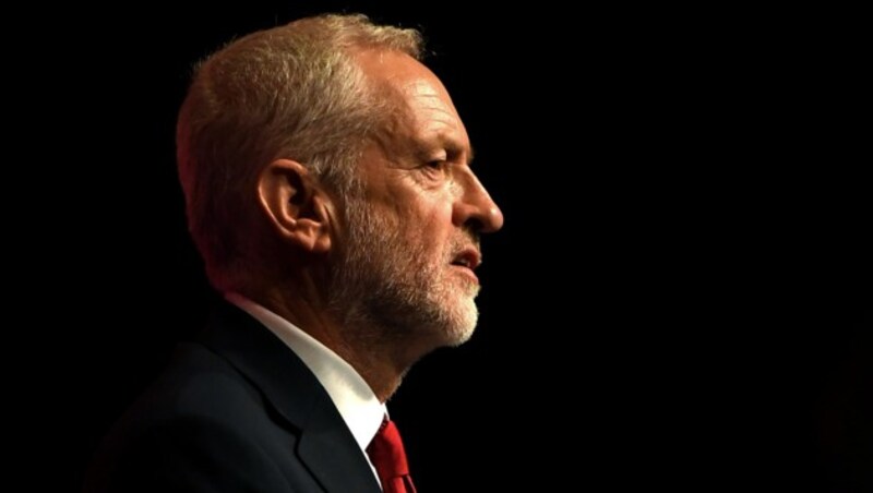 Labour-Chef Jeremy Corbyn (Bild: AFP)