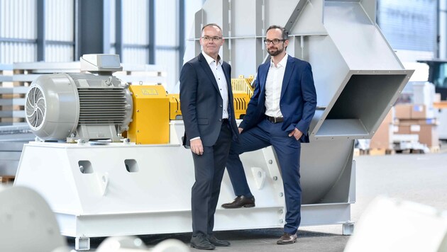 Stefan Scheuch (r.) und Jörg Jeliniewski führen die Gruppe. (Bild: Markus Wenzel)