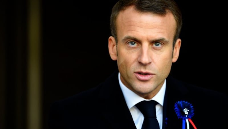 Emmanuel Macron (Bild: AFP )