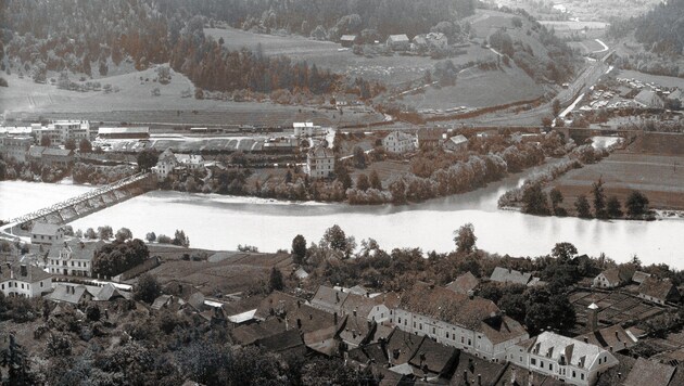 Unterdrauburg wurde genau heute vor 100 Jahren besetzt. (Bild: Landesarchiv für Kärnten)