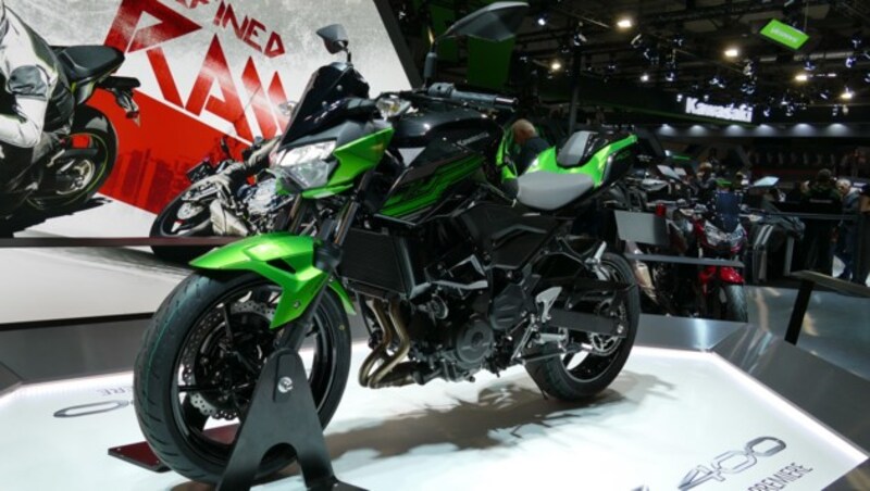 Kawasaki Z400 (Bild: Stephan Schätzl)