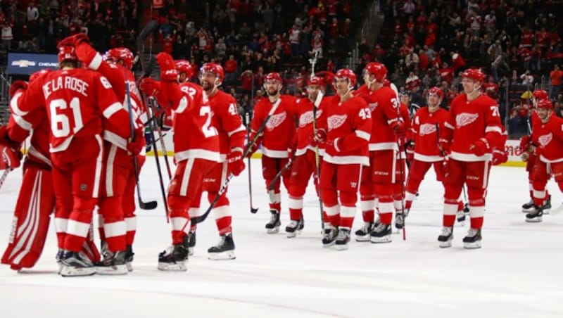 Landet Reinbacher bei den Detroit Red Wings? (Bild: APA/AFP/GETTY IMAGES/Gregory Shamus)