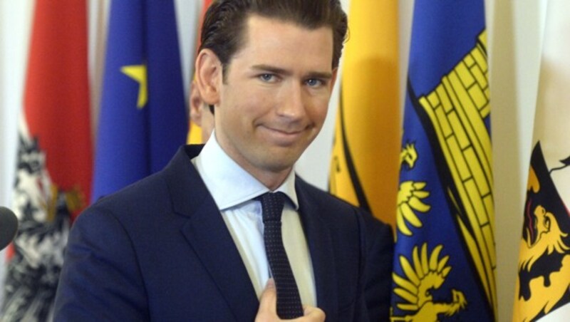 Bundeskanzler Sebastian Kurz, ÖVP (Bild: APA/HERBERT PFARRHOFER)