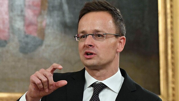 Ungarns Außenminister Peter Szijjarto (Bild: APA/Helmut Fohringer)