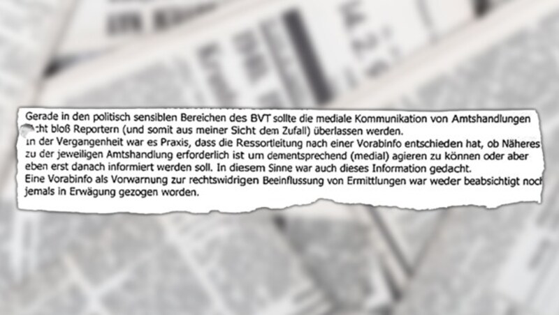 Der Vize-BVT-Direktor macht auch deutlich, was er von Österreichs Medien hält ... (Bild: zVg, stock.adobe.com, krone.at-Grafik)