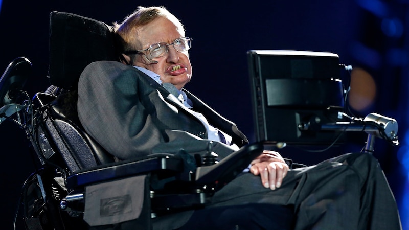 Researcher Stephen Hawking had an IQ of 160. (Bild: AP)