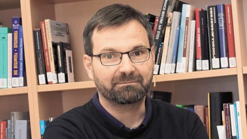 Gerald Lamprecht ist Professor für jüdische Geschichte an der Universität Graz und einer der führenden Forscher zum Nationalsozialismus in der Steiermark. Er hat zahlreiche Fachartikel und Bücher zum Thema veröffentlicht. (Bild: © Elmar Gubisch)