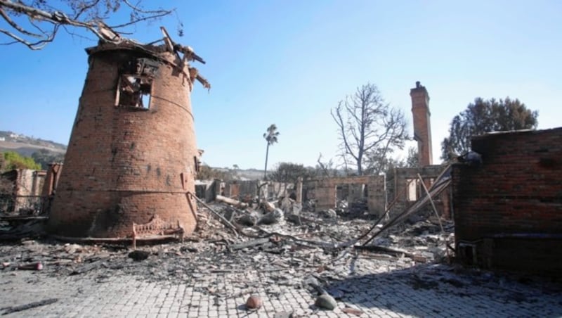 Seit Tagen wüten in Kalifornien bereits verheerende Waldbrände. (Bild: EPA)