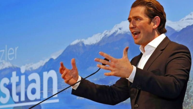 Bundeskanzler Sebastian Kurz (Bild: APA/GERT EGGENBERGER)