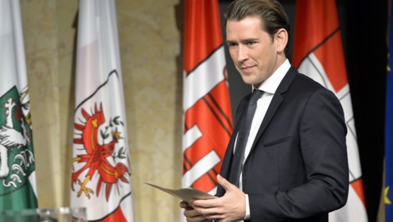 Sebastian Kurz (Bild: APA/HERBERT NEUBAUER)