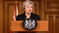 Großbritanniens Premierministerin Theresa May (Bild: APA/AFP/POOL/Matt Dunham)