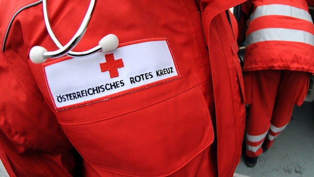 The fraudsters pretend to be collecting donations for the Red Cross (symbolic image). (Bild: APA/Barbara Gindl (Symbolbild))
