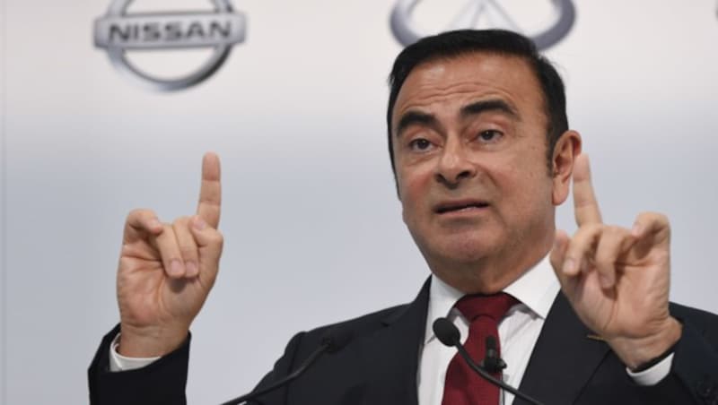 Carlos Ghosn (Bild: APA/AFP/Toshifumi KITAMURA)