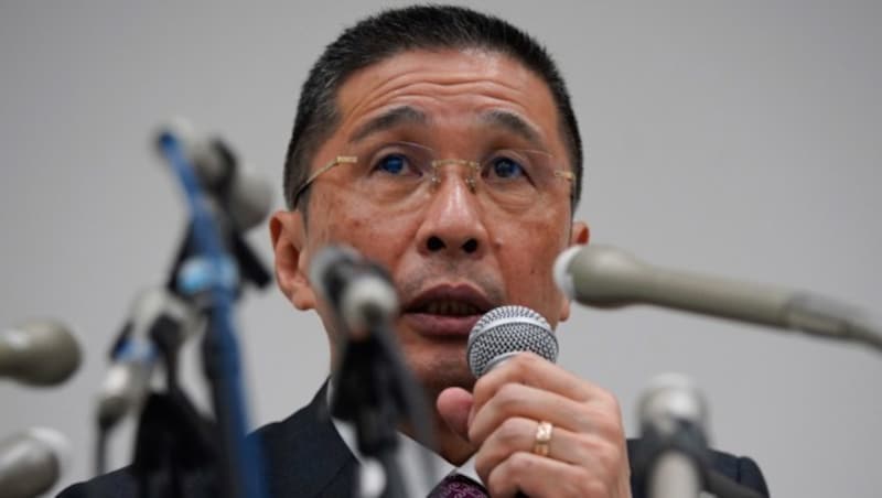 Präsident und CEO von Nissan, Hiroto Saikawa: „Nicht nur enttäuscht, sondern auch empört und niedergeschlagen.“ (Bild: ASSOCIATED PRESS)