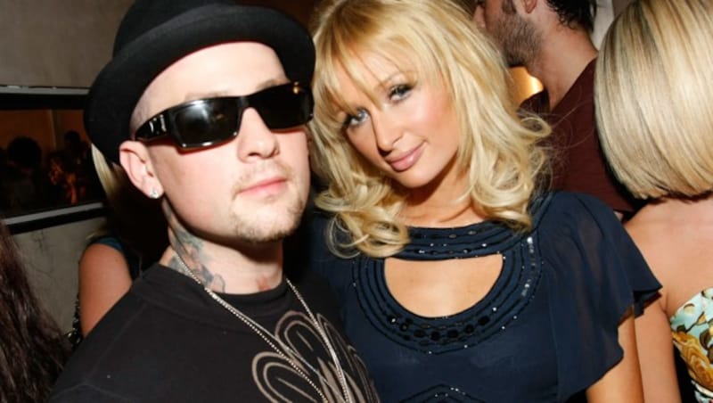 Benji Madden und Paris Hilton (Bild: 2008 Getty Images)