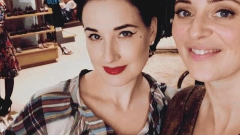 Dita von Teese und Lena Hoschek (Bild: zVg)