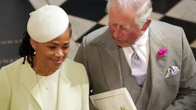 Doria Ragland und Prinz Charles (Bild: APA/AFP)