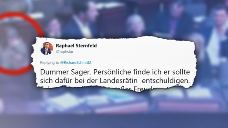 (Bild: Landtag Tirol, twitter.com, krone.at-Grafik)