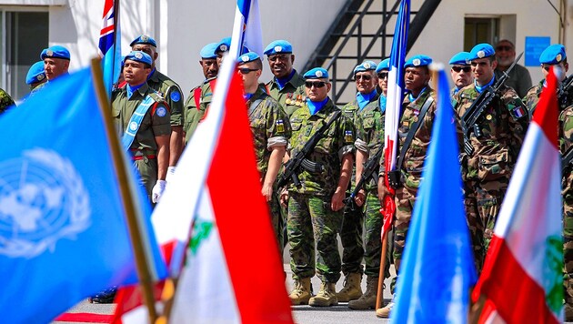 Camp Naqoura ist das Hauptquartier der UN-Friedensmission im Libanon. (Bild: Reuters/Ali Hashisho)