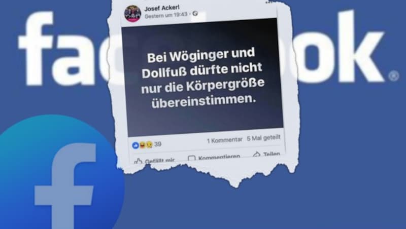 (Bild: Screenshot Facebook, krone.at-Grafik)