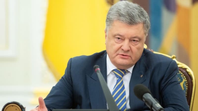 Poroschenko spricht von einem „Akt militärischer Aggression“ durch Russland. (Bild: APA/AFP/UKRAINIAN PRESIDENTIAL PRESS SERVICE/Mykhailo Markiv)