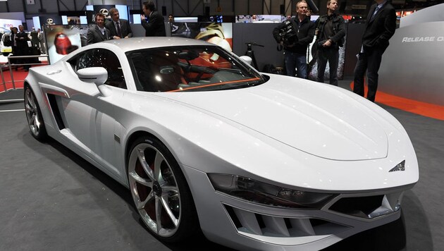 Der Hispano Suiza V10 Supercharged wurde 2010 präsentiert. Kostenpunkt: 700.000 Euro. (Bild: Drew Phillips)