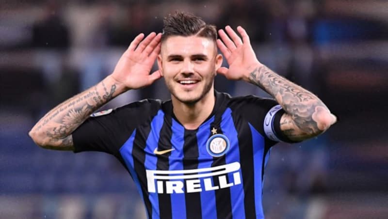 Inter-Ass Mauro Icardi (Bild: AFP)