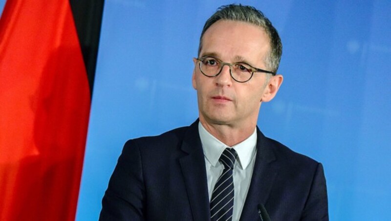 Deutschlands Außenminister Heiko Maas (Bild: APA/AFP/Tobias SCHWARZ)