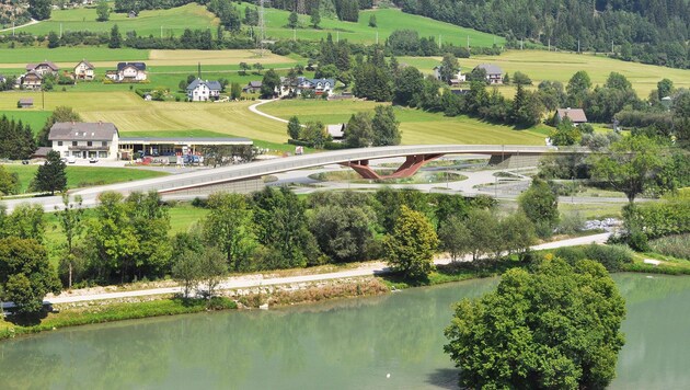 So soll der Knoten Trautenfels nach dem Umbau aussehn. (Bild: Land Steiermark)
