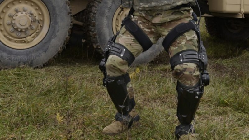 Der US-Rüstungskonzern Lockheed Martin erprobt Exoskelette für das Militär. (Bild: Lockheed Martin)