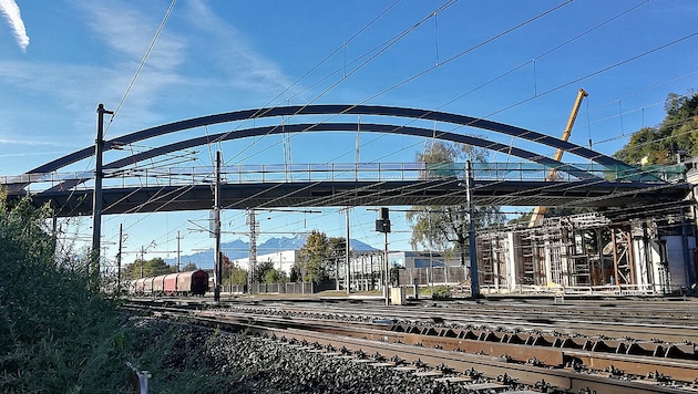Die neue Eichstraßenbrücke (Bild: Stadt Salzburg / S. Tschandl)