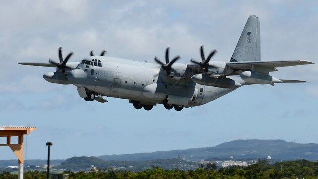 Eine in Japan stationierte KC-130 Hercules (Bild: AFP)