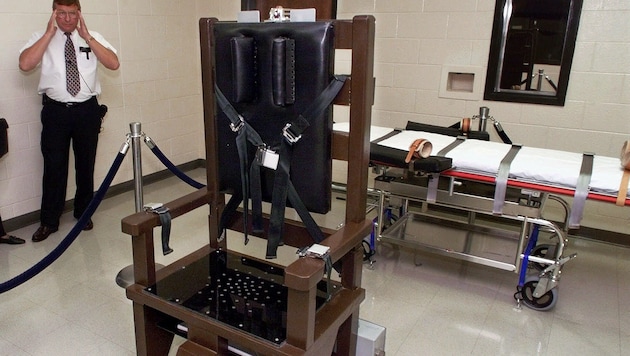 Die Hinrichtungskammer im Gefängnis von Nashville, Tennessee (Bild: AP)