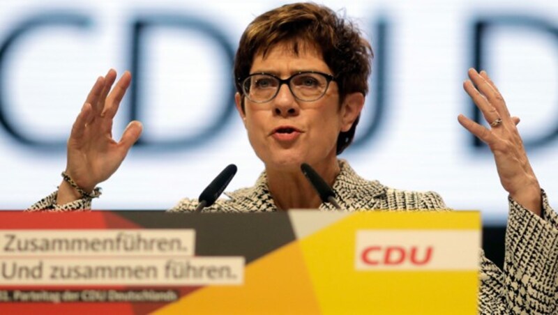 Annegret Kramp-Karrenbauer (Bild: The Associated Press)