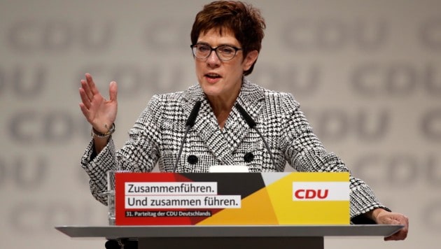 Annegret Kramp-Karrenbauer (Bild: AFP)
