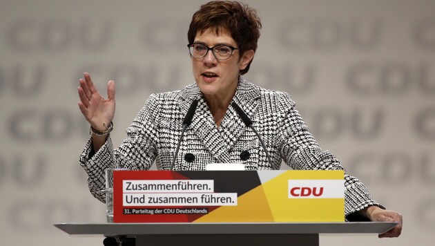 Annegret Kramp-Karrenbauer (Bild: AFP)