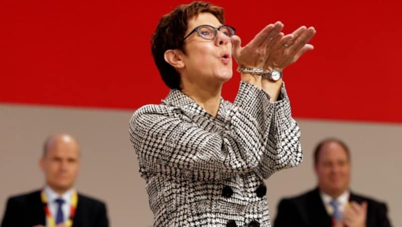 Annegret Kramp-Karrenbauer (Bild: The Associated Press)