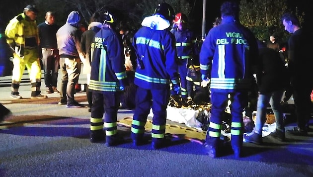 Sechs Tote bei Panik in einer Disco in Ancona (Bild: AFP)