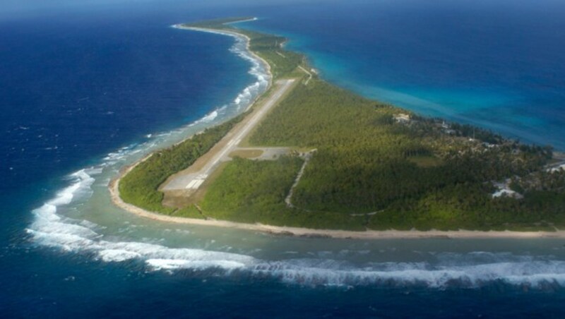 Eine Insel des Kwajalein-Atolls (Bild: AFP)