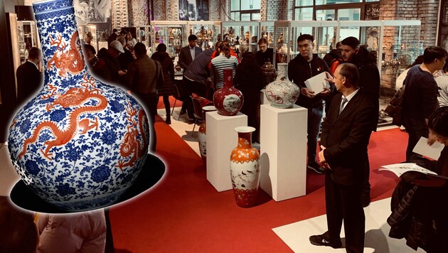 Millionen-Vase bei Auktion versteigert (Bild: Auktionshaus Nagel)