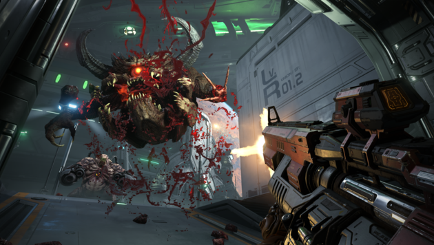 Ein Screenshot aus "Doom Eternal" (Bild: Bethesda Softworks)