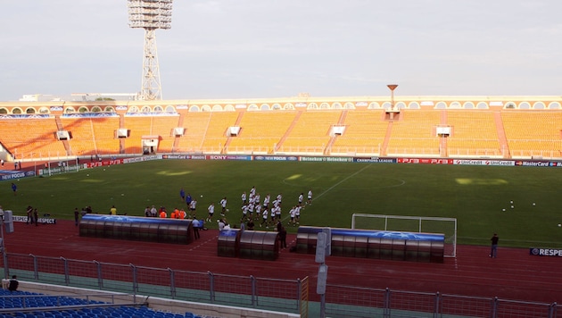 Das Dinamo-Stadion von Minsk (Bild: GEPA)