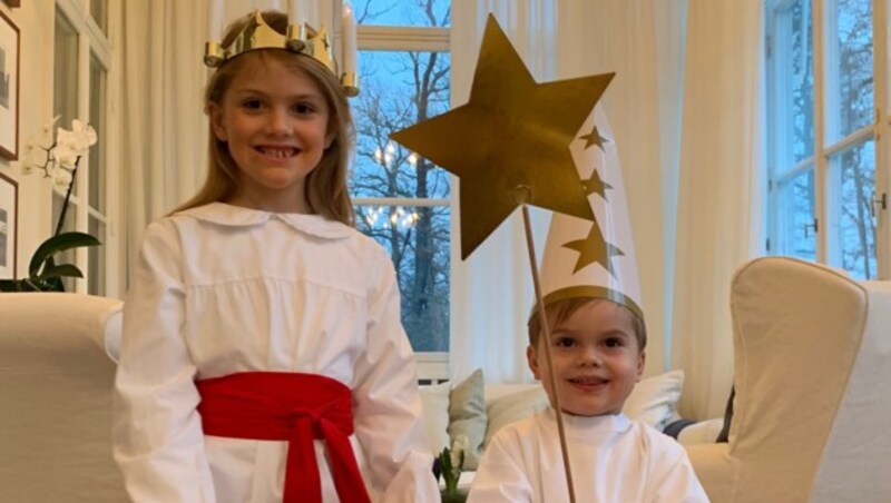 Prinzessin Estelle und Prinz Oscar (Bild: Foto: H.K.H. Kronprinsessan Victoria / Photo: HRH Crown Princess Victoria, Royal Court, Sweden)