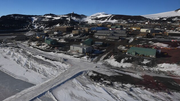 Die McMurdo-Station ist nach eigenen Angaben die größte Forschungsstation in der Antarktis. (Bild: AFP)
