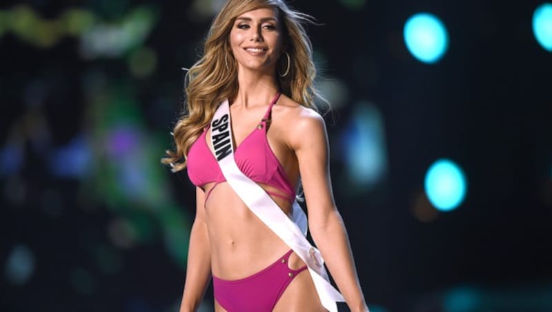 Miss Spanien Angela Ponce (Bild: AFP/Lillian Suwanrumpha)