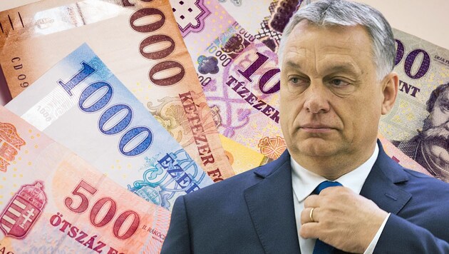 Ministerpräsident Viktor Orban sieht hinter den Protesten eine Mobilisierung durch ausländische Kräfte. Der vermutete Mastermind ist wieder einmal der ungarischstämmige US-Milliardär George Soros. (Bild: AP, stock.adobe.com, krone.at)