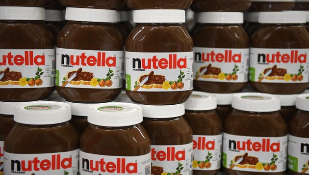 A Ferrero új Nutella alternatívát jelent be. (Bild: APA/AFP/DAMIEN MEYER)