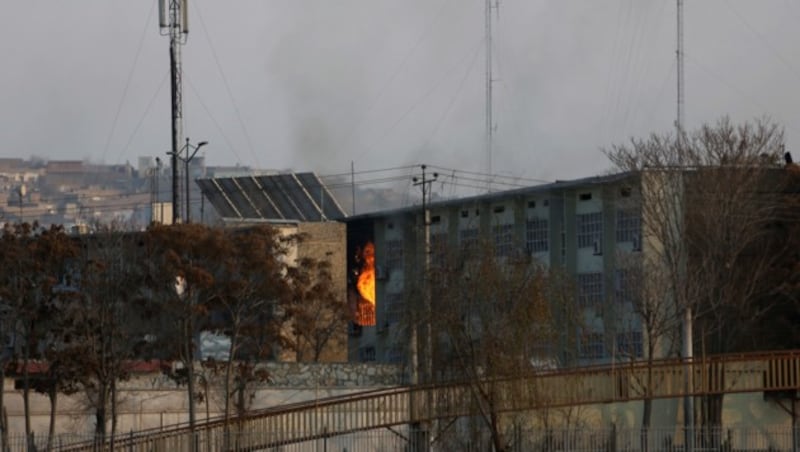 In dem Ministerium ereignete sich eine Explosion. (Bild: AP)